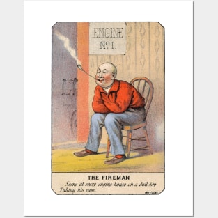 1881 The Life of a Fireman no.1 Posters and Art